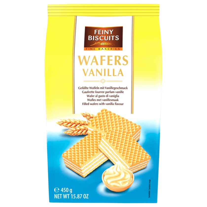 Feiny Biscuits Wafers Vanilla 450g